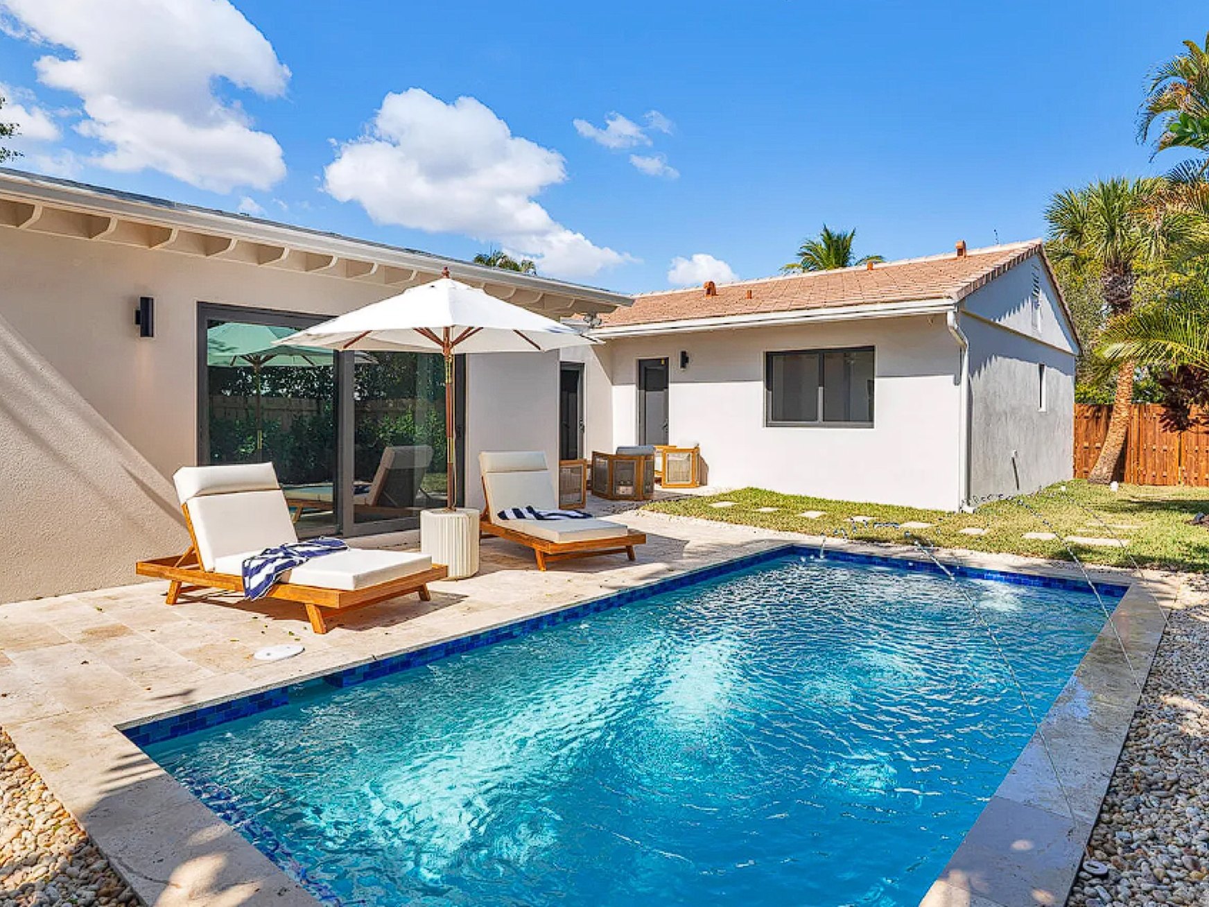 Colonial, Full Renovation & Pool (Exterior & Pool) — after