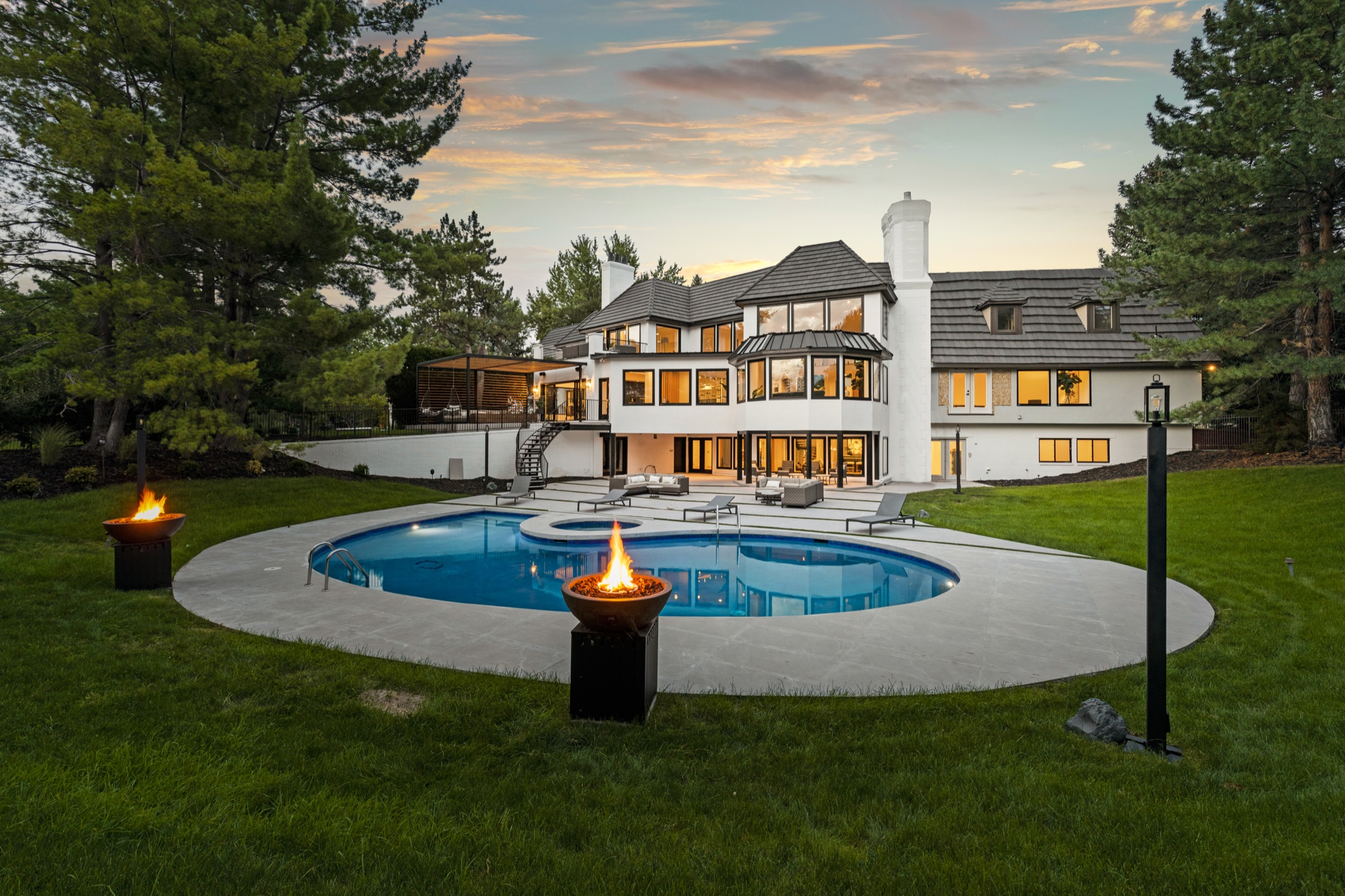 Sunrise (Pool & Terrace) — after